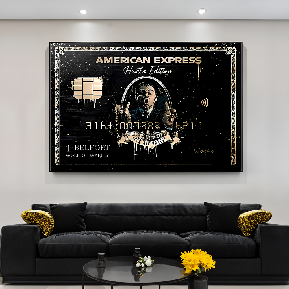 American Express Hustle Edition GrandWallDesign