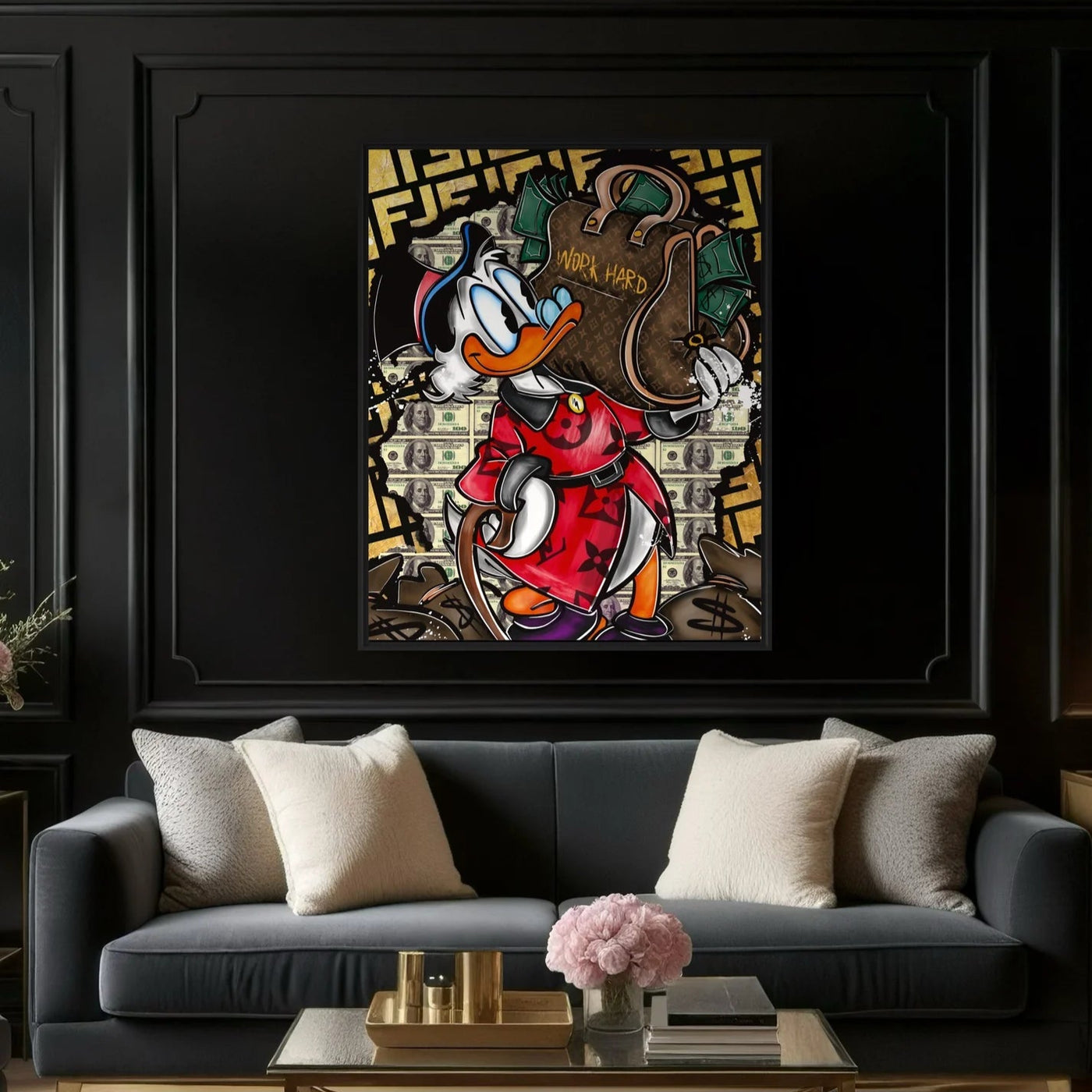 WORK HARD DUCK – GrandWallDesign
